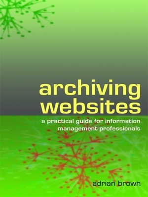cover image of Archiving Websites